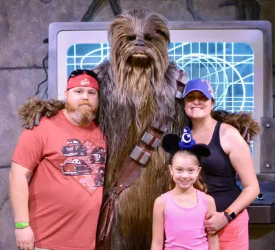 Meeting Chewbacca!